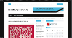 Desktop Screenshot of excitinglearning.com